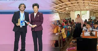 চলনবিলের সিধুলাই ভাসমান স্কুল পেল ইউনেস্কো কনফুসিয়াস সাক্ষরতা পুরস্কার